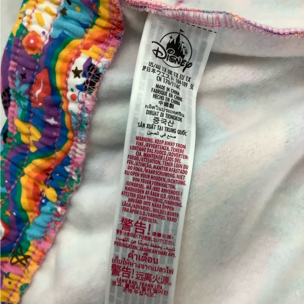 Disney Pride Multicolor Women's Sweats Shorts - Picture 6 of 6